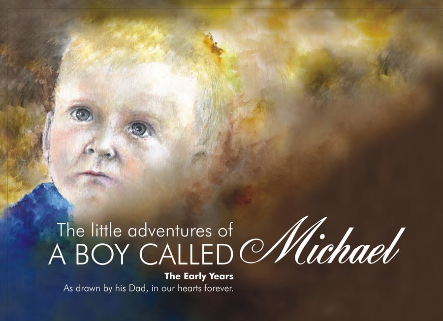 The Little Adventures of a Boy called Michael. Watercolour picture book