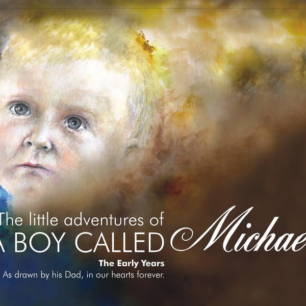 The Little Adventures of a Boy called Michael. Watercolour picture book