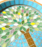Spring Jewel Tree Mosaic Garden Bird Bath - Image 4
