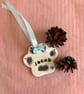 Clay Paw Print Keepsake- Handcrafted and Personal
