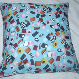 Liquorice Allsorts Cushion