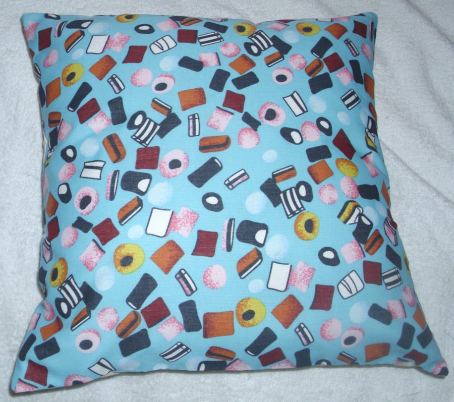 Liquorice Allsorts Cushion