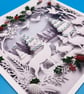 Christmas Card, Handmade, Large, Parents, Husband, Wife, Sister, Brother - Image 2