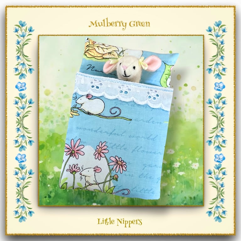 Little Nippers Nice Mice Bed Set
