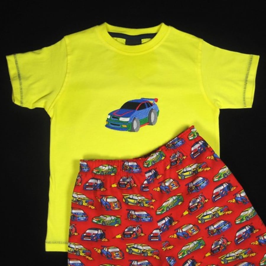 Custom T-shirt and shorts set for Helen