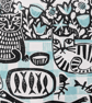 Cat Picnic linocut - Image 4
