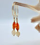 Amber & Citrine Earrings, November Birthday, Scorpio, Anniversary, Gifts For Her - Image 2