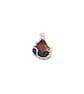 Pendant ,seaglass, multicoloured hand painted glass - Image 2