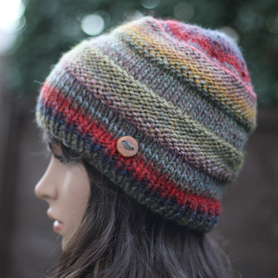 Hat knitted, womens beanie, gift guide for her