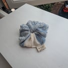 Scrunchies - Blue & White 