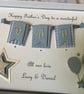 Personalised Handmade Father's Day Card Gift Boxed Keepsake  - Image 6