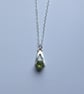 Peridot Birthstone Drop pendant  - Image 1