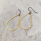 TEARDROPS in Gold and Black 