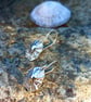  Silver Limpet Shell Earrings - Recycled Silver Shell Earrings - Image 2