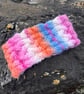 Hand knitted wool headband featuring Celtic knot pattern. Lined. CANDY - Image 6