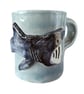 Basking Shark Ceramic Mug - Hand Built Stoneware Pottery