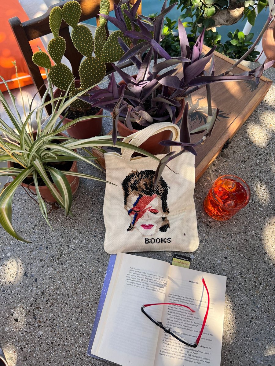 Beautiful Hand-made Book Bag (David Bowie)