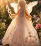 Arianwen, Fairy Queen of Blossom Dawn - One-of-a-Kind Artisan Fairy Doll - Image 2