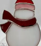 Stained Glass Snowman