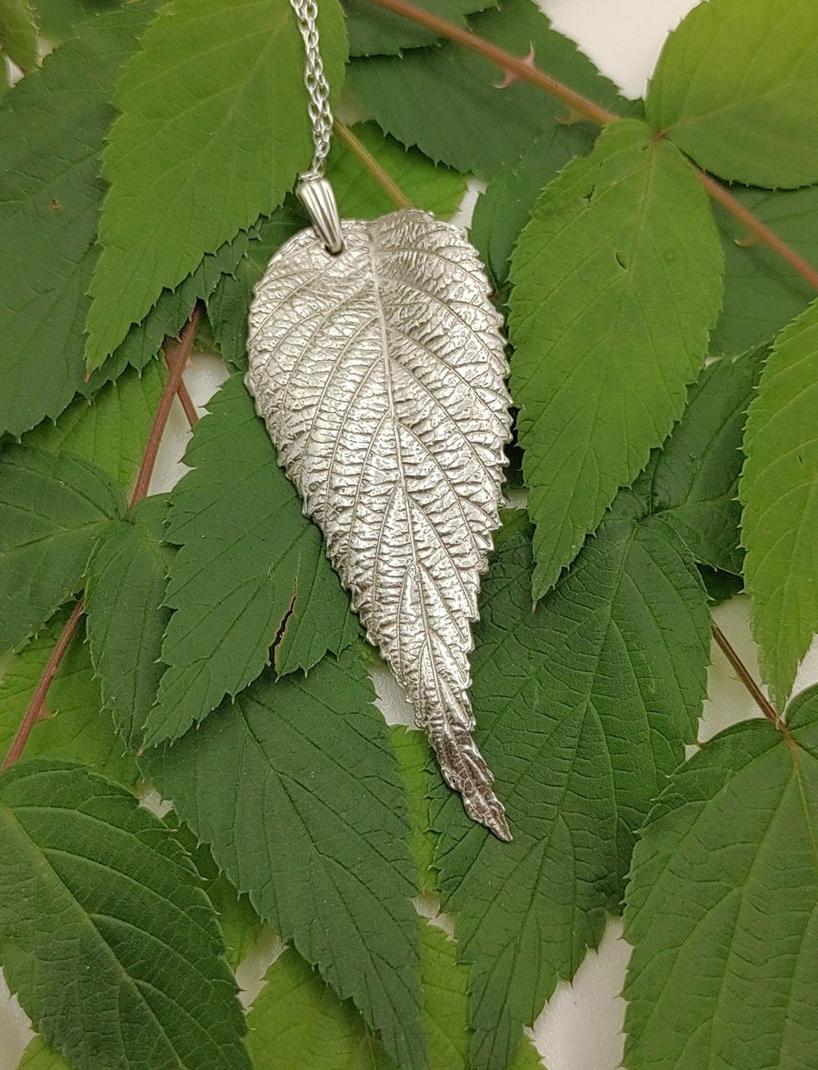 Rose Leaf Pendant