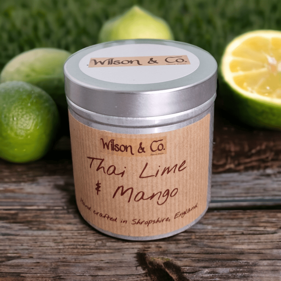 Thai Lime & Mango Scented Candle 230g