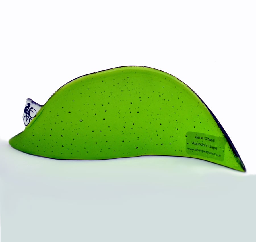 Cyclist on Hill Sculpture