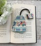 Bookmark, floral tea bag bookmark - Image 1