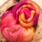 50g Honeysuckle Art Batt for Spinning & Felting