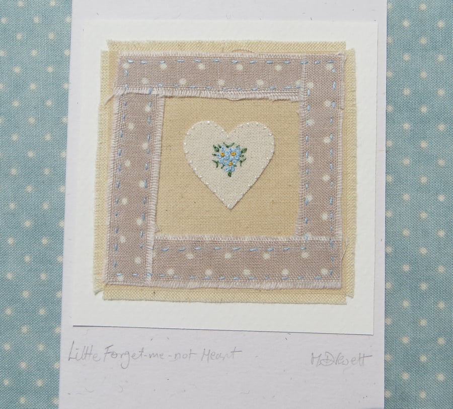 Little Forget-me-not Heart