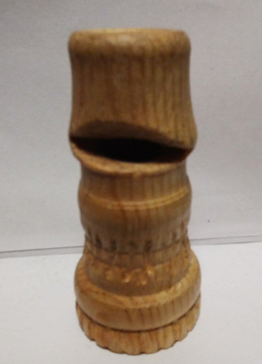wooden whistle