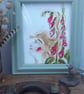 Summer girl foxglove painting  ' Lilith' - Image 7