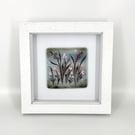 Fused Glass Flower Meadow Picture