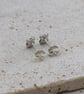 Sterling Silver Bunny Head Stud Earrings, Rabbit Earrings, 25th Anniversary Gift - Image 6