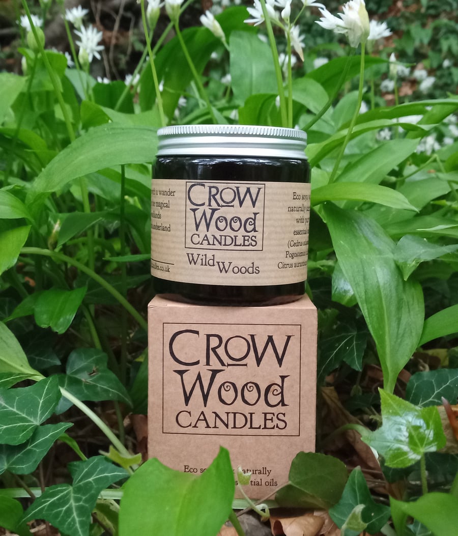 Seconds Sunday. Wild Woods Soya Essential oil Candle