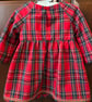 Red Tartan Baby Dresses - Image 2