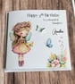 Personalised Birthday card For Girl Happy Birthday Daughter Granddaughter Niece  - Image 1