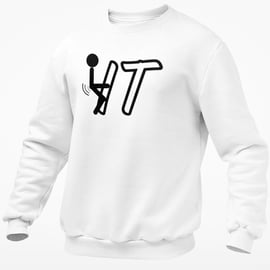 F It Jumper Sweatshirt Funny Rude Offensive Unisex Top Adult Humour Joke 