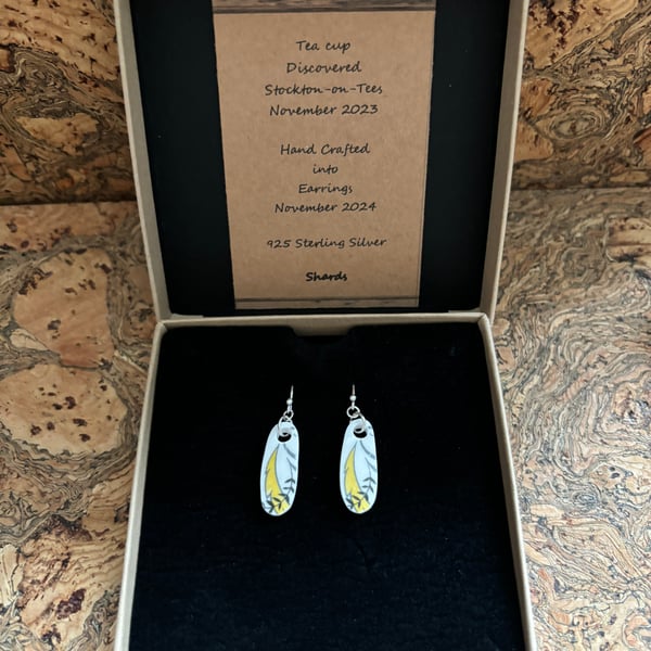 Handmade Earrings One of a Kind Sterling Silver Eco Friendly Gifts Unique