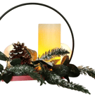 Christmas LED Candle Table Centerpiece