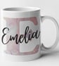 Personalised Name Mug Marble Initial & Name Mug Custom Name Coffee Mug Gift  - Image 5