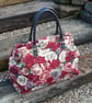 Rose tapestry Mary Poppins carpet bag travel bag overnight bag weekend holdall - Image 5