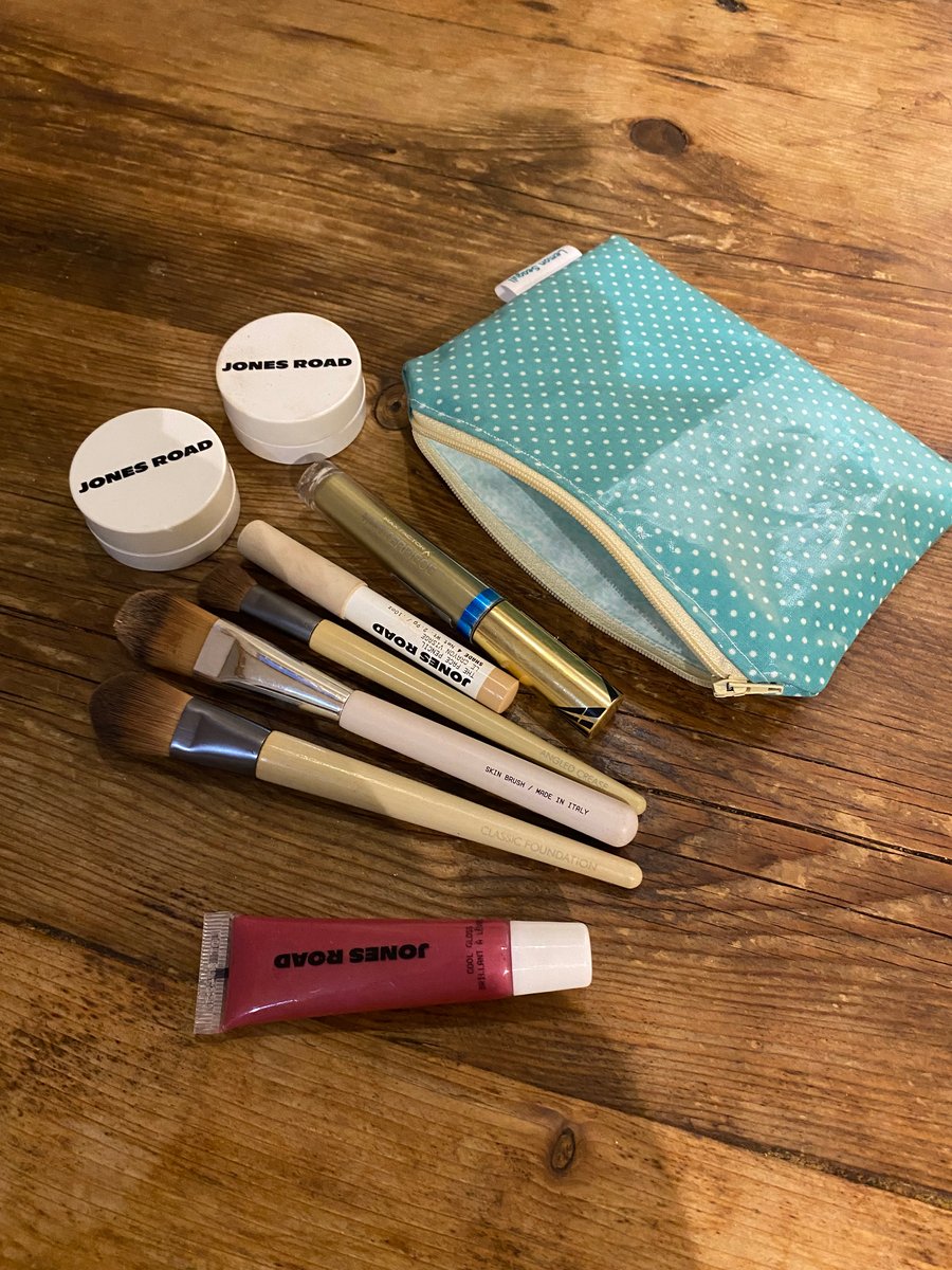 Oil Cloth Make Up Bag (747)