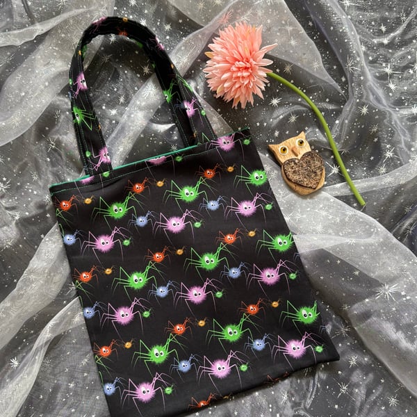 Children’s Halloween Tote Bag - Trick or Treat - Small Bag for Halloween treats 
