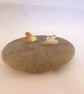  Sterling Silver Folk Heart Textured  Earrings - Image 4