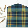Tartan Check Cotton Peg Bag