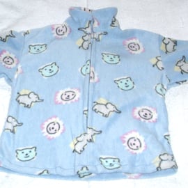 Animals fleece jacket, age  3