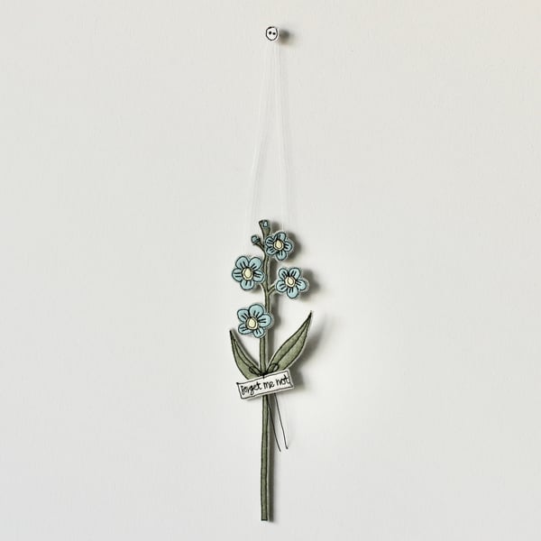 'Forget-me-not' - Hanging Decoration