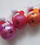 Rainbow Bunny Rabbit Christmas Tree Bauble Hanging Decorations Beautiful Bundle - Image 6