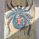Harvest Widow- original piece