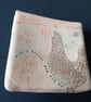 Wall art ceramic platter picture Chicken  - Image 1